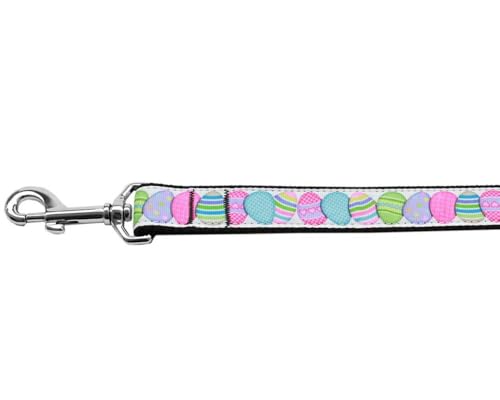 Pet Dog & Cat Nylon Collar or Leash, 'Easter Egg' 5/8' w x 4 ft. leash