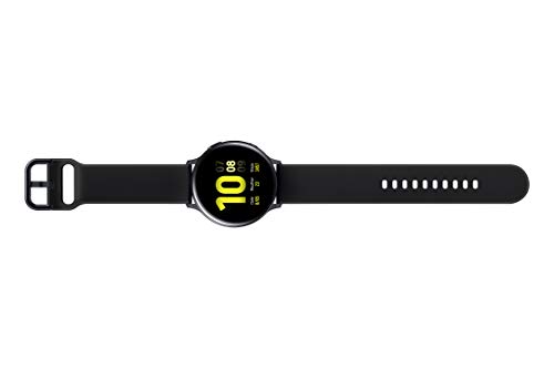 Image of Samsung Galaxy Watch Active 2 (Bluetooth + LTE, 44 mm) - Black, Aluminium Dial, Silicon Straps