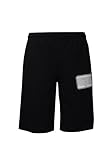 Ea7 Shorts Schwarz/Weiß 3RBS59-BJ05Z, Farbe: Schwarz/Weiß - Größe: 8, Einheitsgröße