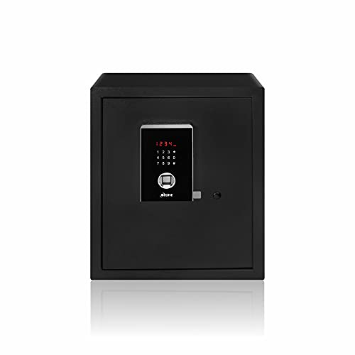 Image of Ozone 40 Litres Fingerprint Safe Locker for Home and Office - Fingerprint Lock 2-in-1 Unlocking Fingerprint and Password | Size 420H x 350W x 360D mm | Weight 20.4 kg | 2-Year Warranty