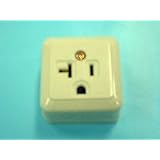 パナソニック(Panasonic) 15A・20A兼用接地角型コンセント WK3821