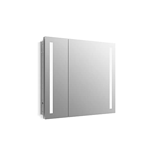 Kohler 99009-TLC-NA Verdera Lighted Medicine Cabinet, Aluminum