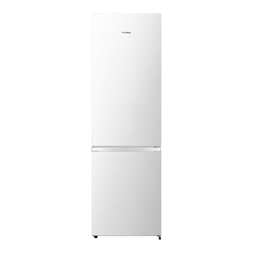 Hyundai Frigorífico Combi Blanco, 2 Puertas. HC185500ENF, Capacidad 255 Litros, No Frost, Multi Air Flow, Bajo Nivel Sonoro, Puerta Reversible, Clasificación Energética E