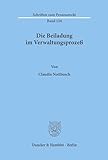 Die Beiladung im Verwaltungsprozeß.: Dissertationsschrift (Schriften zum Prozessrecht, Band 124)