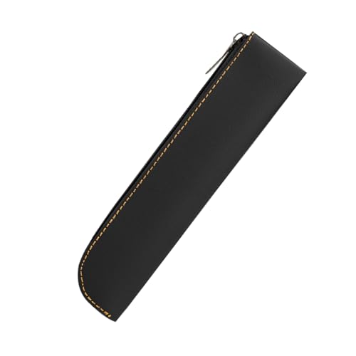 Generisch Bolsa para lápices, bolsa para lápices, estuche organizador de bolígrafos, organizador de piel sintética, material escolar portátil para viajes y niños, Negro , ver descripción, Ver