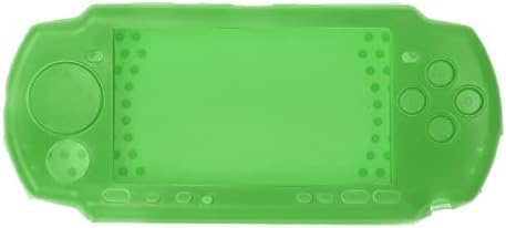 Image of Silicone Protective Cover for PSP 2000 3000 Console Soft Travel Protector Skin Case (Green)
