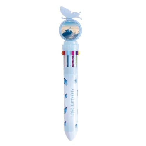 Stylo à bille rétractable multicolore Sunshine Clouds parfait pour organiser vos cours de dessin