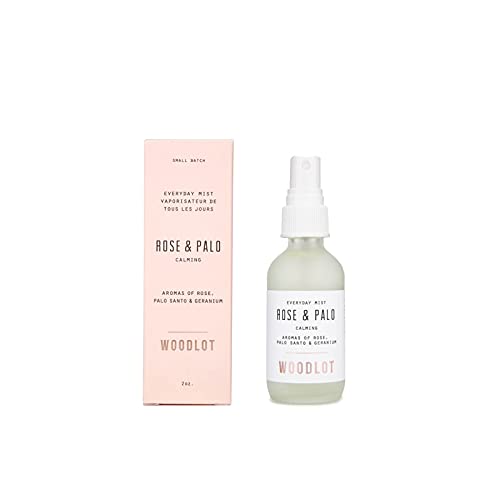 WOODLOT Rose & Palo Calming Mist, 59 ML