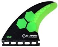 Shapers FINS Future Carbon Stealth AM1 Green Thruster
