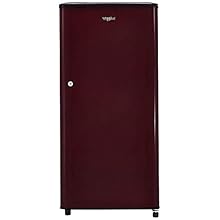 Whirlpool 190 L 2 Star Direct-Cool Single Door Refrigerator (WDE 205 CLS 2S, Wine)