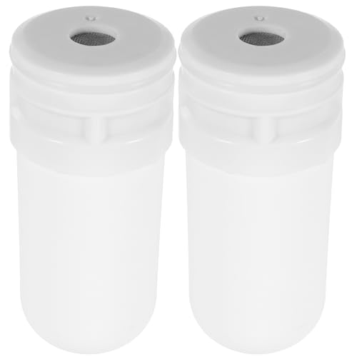 Veemoon 1 Juego Filtro Purificador De Agua Purificador De Agua Del Grifo De La Cocina Núcleo De Filtro De Agua Doméstico Filtro De Agua Del Grifo Diatomita Blanco 2 Piezas