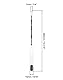QWORK Alkoholmeter, Hydrometer mit Dreifach-Skala, für Hausbrauwein, Obstwein, Bier