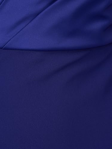 Adrianna Papell Women's Satin One Shoulder Midi Dress3