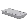 Plastics Under Desk Drawer Storage Case Self-Adhesive Durable Containers for Organizing with Free Screw Package…
