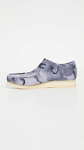 Clarks Men's Camo Wallabee Boots, Blue Camo, 11 Medium US4