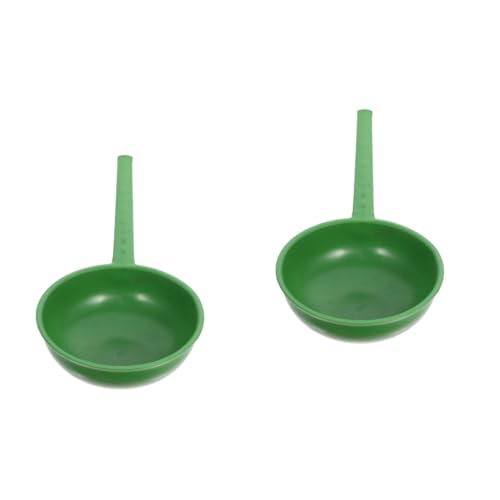 Milisten 2 Piezas Cucharón Cazo De Agua Cucharas De Agua Caseras Pala De Agua Artilugio De Jardineria Cuchara De Agua Para El Hogar Pala De Baño Tina El Plastico Mango Largo