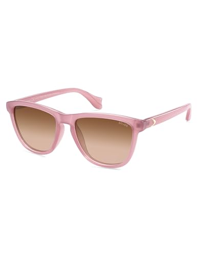 Image of SOJOS Polarized Retro Large Rectangular Sunglasses BALEEN | UV400 Polarized Lightweight Durable Unisex Whale Tail Design
