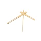 iplusmile Manecillas Luminosas Verdes para Reloj Compatible Repuesto Dorado para Horas Minutos y Segundos Accesorios de Movimiento para Reparación de Relojes