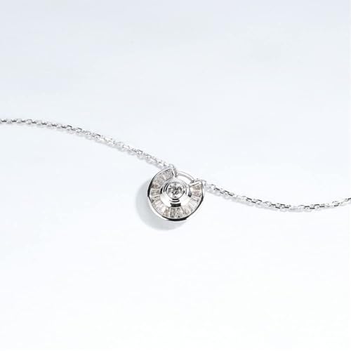 Collier en diamant blanc de bureau pour un style chic - 3