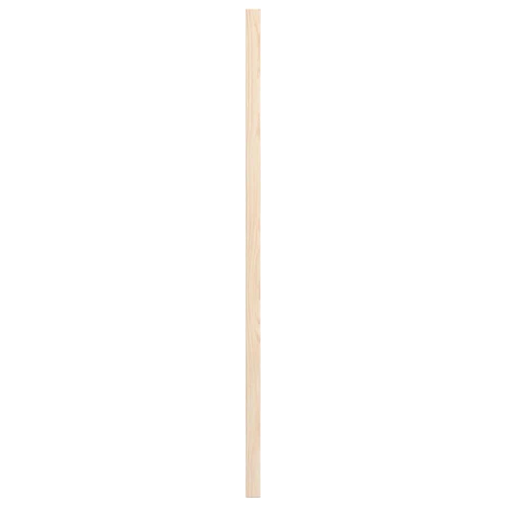 Lot de 2 Porte à Persiennes, Porte d'armoire Panneaux de Placard Garde-Robe Buffet 2 pcs 69x29,5cm bois de pin massif