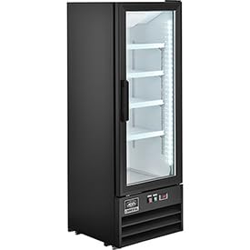 Nexel Merchandiser Refrigerator 1 Door 21.7 x 21.7 x 63 in. - Black