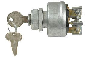 Pollak 31-112 Ignition Starter Switches, 4 Position