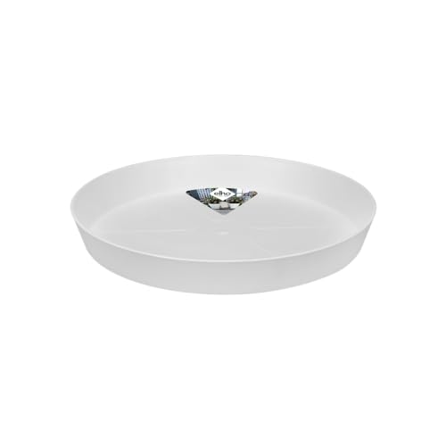 Elho Loft Urban Saucer Round Sottovaso, Bianco, 17 Cm