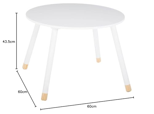 Atmosphera - Kindertisch Douceur weiß - Weiß