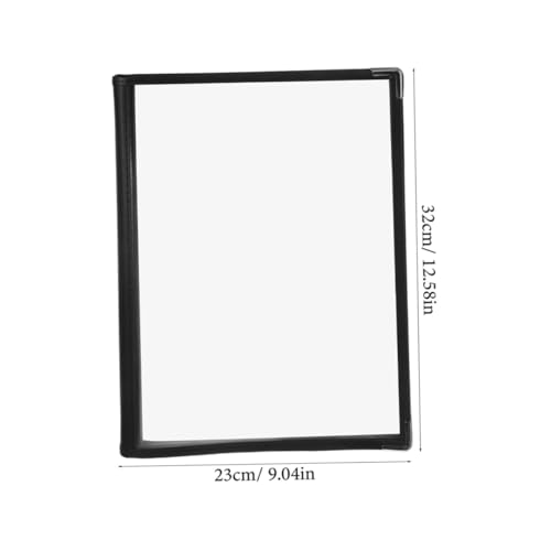 Alipis Restaurant Menu Holder Set 2pcs 6 Page 12 View Covers for Hotel and Dining Establishments