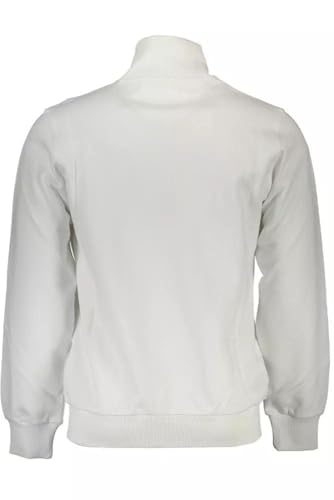 Pull en coton blanc brodé résistant pour homme adepte de looks chics - 2