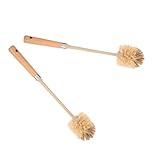 Photo Gallery romisbaba 2 pezzi spazzola wc riutilizzabile con manico lungo antiscivolo in legno naturale pulizia bagno e hotel rimuove macchie con impugnatura ergonomica Photo Gallery romisbaba 2 pezzi spazzola wc riutilizzabile con manico lungo antiscivolo in legno naturale pulizia bagno e hotel rimuove macchie con impugnatura ergonomica