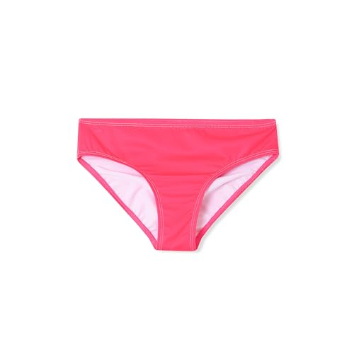 Lands' End Girls Bikini Bottom Neon Fuchsia Kids Large
