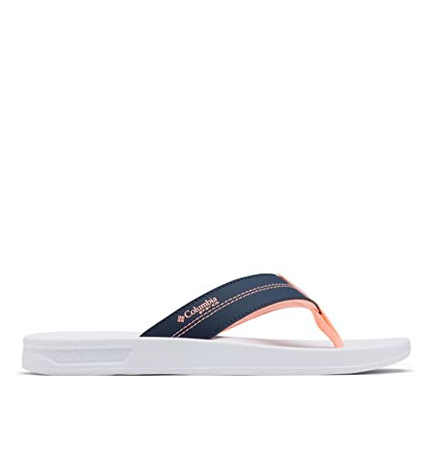 Columbia Columbia Women's Tidal Ray PFG Flip Sport Sandal, Collegiate Navy/Tiki Pink, 9