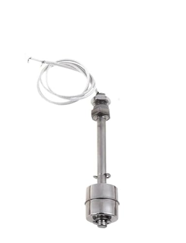 Capteur de niveau d'eau vertical interrupteur flotteur inox cuve récupérateur 65mm