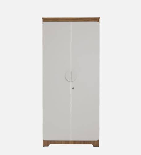 Image of COUCH CULTURE Astona 2 Door Engineered Wood Wardrobe (Design 2)