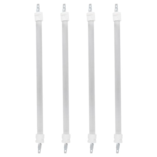 GALPADA Tubos Calefactores de Cuarzo 4 Unidades 287 CM para Estufa Eléctrica de Patio Repuesto de Elemento Calefactor Resistente Calefacción Interior y Exterior
