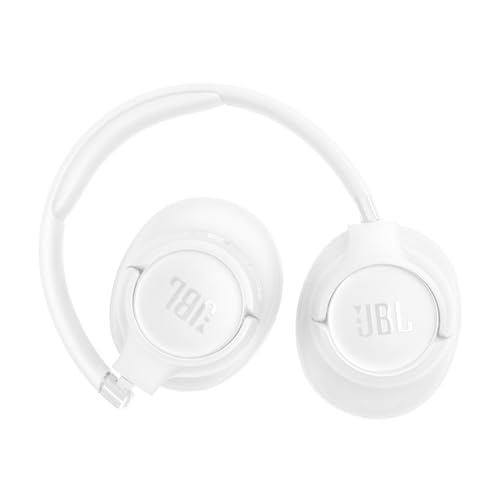 Image of JBL Tune 730 BT Wireless Over-Ear Headphones with JBL Pure Bass Sound, Up to 76 Hours of Music Playback, Bluetooth 6.0, Lightweight, Foldable Design, Google Fast Pair, Microsoft Swift Pair, White