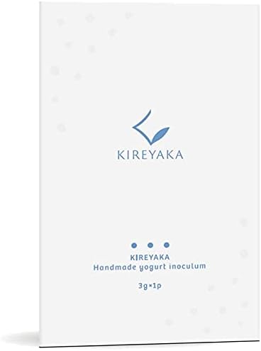 Amazon Kireyaka きれやか手づくりヨーグルト種菌 1包 お試し用 3g 1p 牛乳と混ぜるだけ 簡単 手作りヨーグルト カスピ海 Kireyaka ヨーグルト種 通販