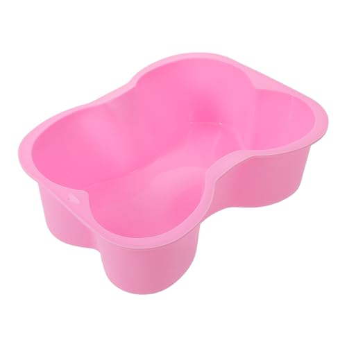 Lurrose Stampo per Torta a Forma di Osso in Silicone Superficie Antiaderente, Riutilizzabile, per Dessert Creativi e Uso Domestico