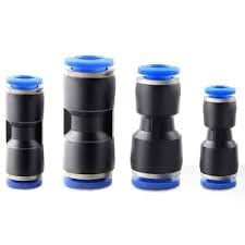 16 mm x 12 mm unequal union Pneumatic air line Connector Quick one touch Fittings - 4 Nos-image-46