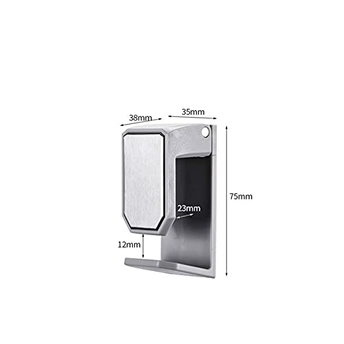 Ganchos Adhesivos para Pared Gancho de baño for el hogar de Acero Inoxidable 75 * 35 * 38mm Plata Colgando Lavabo Colgando Lavabo Gancho Gancho Colgante Gancho Colgante