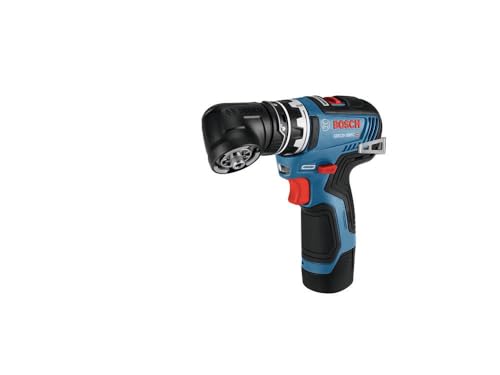 BOSCH GSR12V-300FCB22 12V Max EC Brushless Flexiclick 5-In-1 Drill/Driver System with (2) 2 Ah Batteries - Image 9
