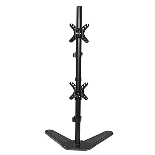 Double monitor stand HYJYGM vertical : finis les bureaux encombrés et mal organisés