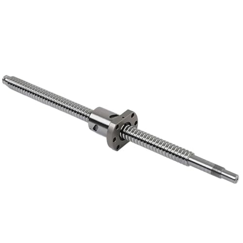 Metal Ball Screw nut end Processing SFU1204 300 350 400 450 500 550 600 650 700mm C7 Precision Ball Screw with 1204 Flanged Single Ball Nut BK/BF10 Machining(350mm)