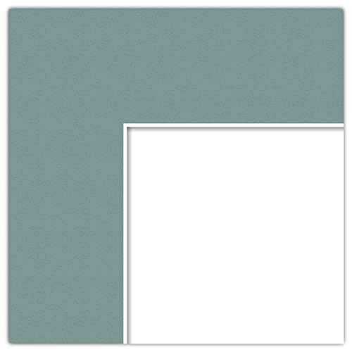 18x32 Splash / Nile Green Custom Mat for Picture Frame with 14x28 opening size (Mat Only, Frame NOT Included)