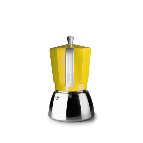 Miniatura 4 de Ibili - Cafetera Express Elba Peach, 12 Tazas, 600 Ml, Aluminio Fundido, Base De Acero Inoxidable, Apto Para Inducción