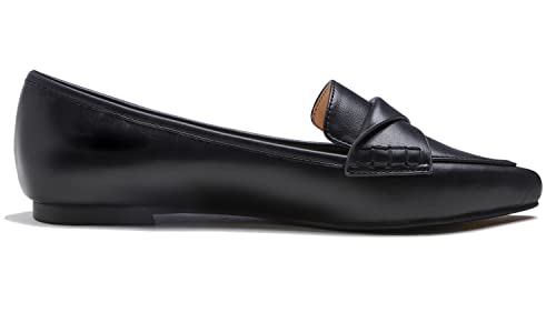 Image of FEVERSOLE Women's Loafer Flat Pointed Fashion Slip On Comfort Driving Office Shoes