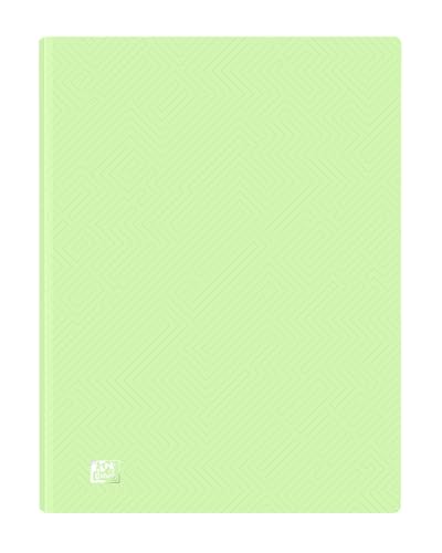 Oxford Sicht-Buch A4, Urban, Präsentations-Mappe mit 40 Hüllen, blickdicht sortiert pastell, 10 Stück