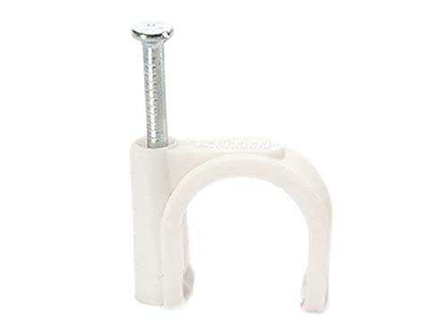 Fermacavo con Chiodo, Graffette Clip per Cavi