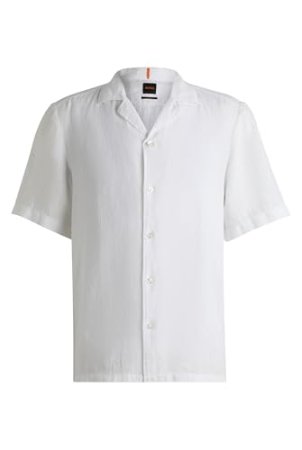 Chemise en lin BOSS Rayer M anti-transpiration et élégante en été